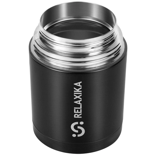 Термос для еды Relaxika 700, черный Термос для еды Relaxika 700, черный