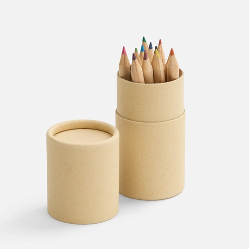 Набор цветных карандашей Pencilvania Tube Plus, крафт Набор цветных карандашей Pencilvania Tube Plus, крафт