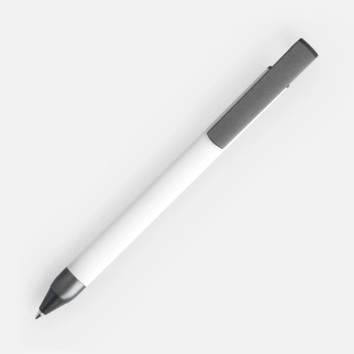 Ручка шариковая Standic с подставкой для телефона, белая Ручка шариковая Standic с подставкой для телефона, белая