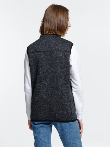 Жилет унисекс Gotland, черный Жилет унисекс Gotland, черный