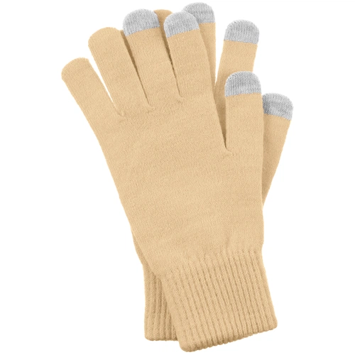 Перчатки сенсорные Urban Flow, бежевые Перчатки сенсорные Urban Flow, бежевые