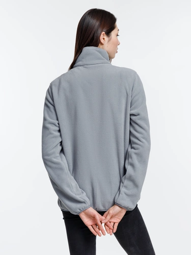 Куртка флисовая унисекс Nesse, серая Куртка флисовая унисекс Nesse, серая