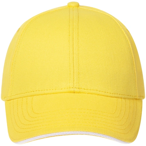 Бейсболка Spiker, желтая с белым Бейсболка Spiker, желтая с белым