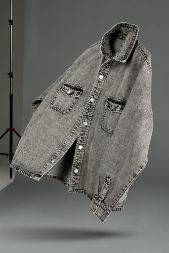 Куртка джинсовая O3, серая Куртка джинсовая O3, серая