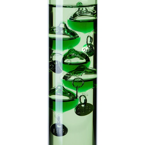 Термометр стеклянный «Галилео», зеленый Термометр стеклянный «Галилео», зеленый