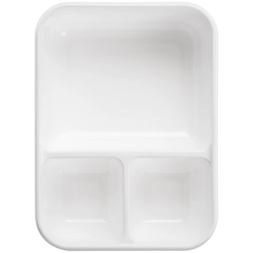 Ланчбокс Cibus с аккумулятором холода, белый с черным Ланчбокс Cibus с аккумулятором холода, белый с черным