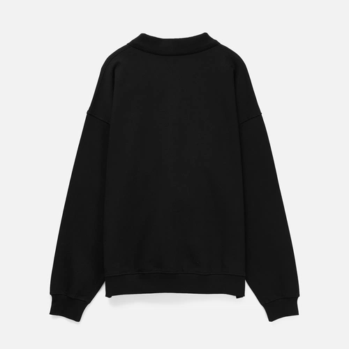 Свитшот оверсайз унисекс S6, черный Свитшот оверсайз унисекс S6, черный