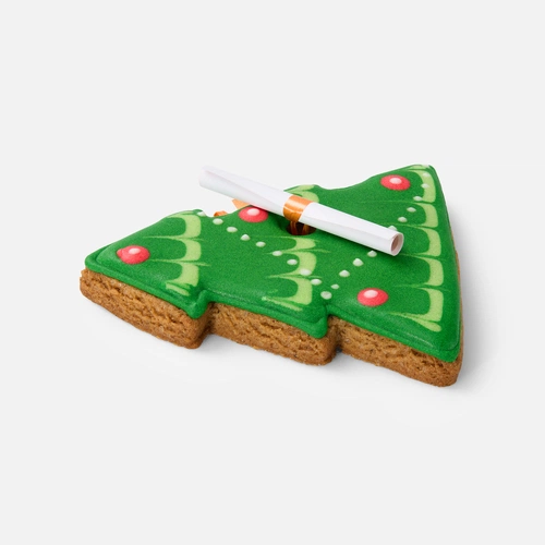 Новогоднее печенье с предсказанием «Елка» Новогоднее печенье с предсказанием «Елка»