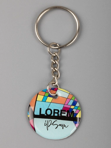 Брелок с полимерным покрытием Harz на заказ Брелок с полимерным покрытием Harz на заказ