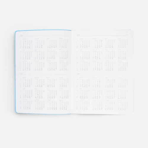 Ежедневник Flexpen Shall, недатированный, голубой Ежедневник Flexpen Shall, недатированный, голубой