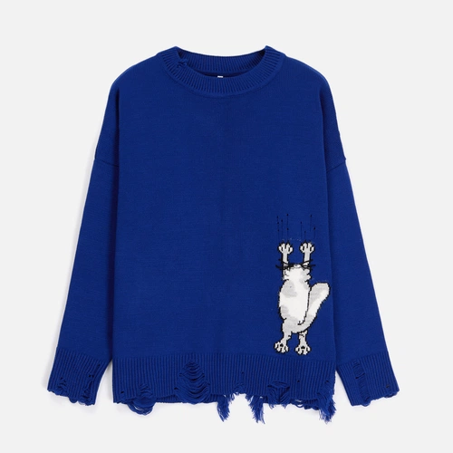 Джемпер Sharpick, темно-синий (кобальт) Джемпер Sharpick, темно-синий (кобальт)