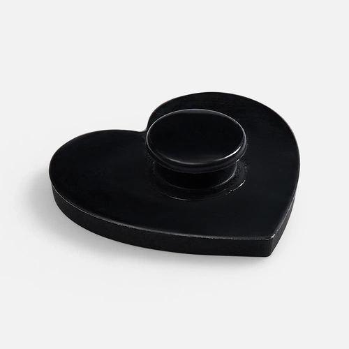 Джибитс из ПВХ «Сердце», черный Джибитс из ПВХ «Сердце», черный