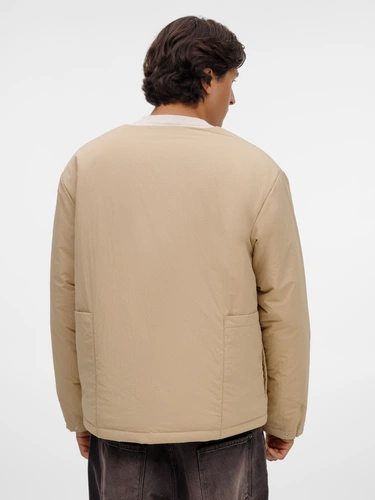 Куртка унисекс Veter, бежевая Куртка унисекс Veter, бежевая