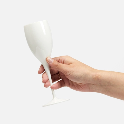 Бокал для шампанского Empresa, белый Бокал для шампанского Empresa, белый