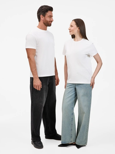 Футболка унисекс T-Bolka 200, белая Футболка унисекс T-Bolka 200, белая