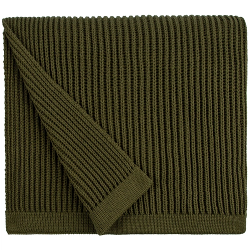 Плед Shirr, зеленый (оливковый) Плед Shirr, зеленый (оливковый)