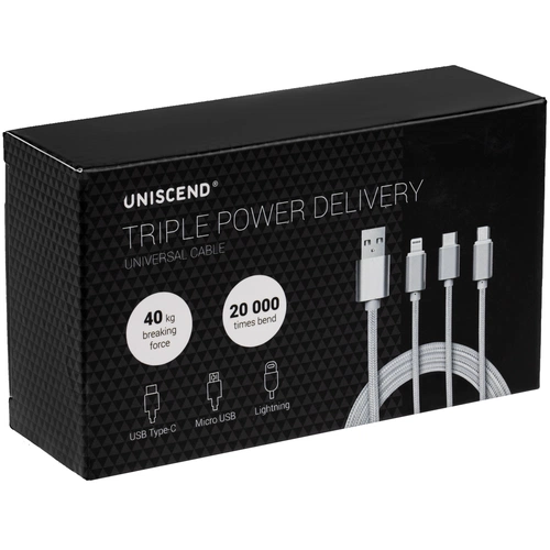 Кабель Triple Power Delivery в футляре Кабель Triple Power Delivery в футляре