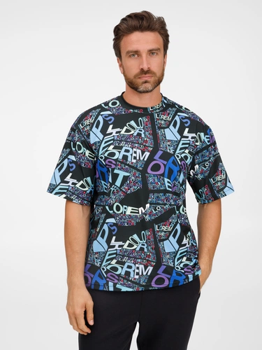 Футболка из бифлекса Morfiss с полной запечаткой на заказ Футболка из бифлекса Morfiss с полной запечаткой на заказ