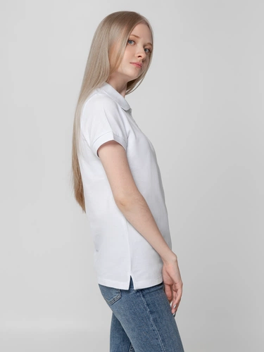 Рубашка поло женская Virma Lady, белая Рубашка поло женская Virma Lady, белая