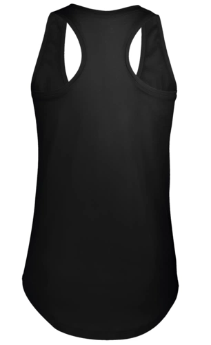 Майка женская Moka 110, черная Майка женская Moka 110, черная