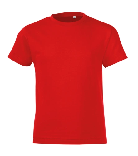 Футболка детская Regent Fit Kids, красная Футболка детская Regent Fit Kids, красная