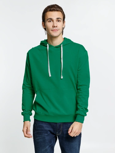 Толстовка с капюшоном Kirenga, зеленая Толстовка с капюшоном Kirenga, зеленая