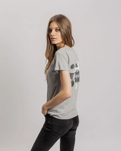 Футболка женская «Подсознательность», серый меланж Футболка женская «Подсознательность», серый меланж