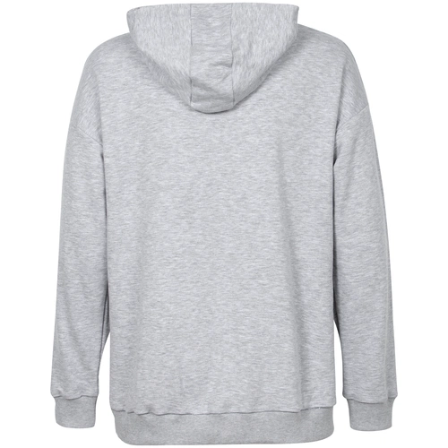 Худи оверсайз «Чистая соль», серый меланж Худи оверсайз «Чистая соль», серый меланж