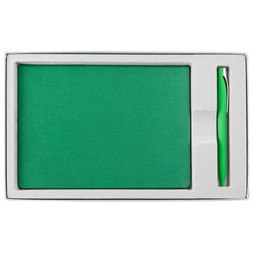 Коробка Horizon с ложементом под ежедневник и ручку, серая Коробка Horizon с ложементом под ежедневник и ручку, серая