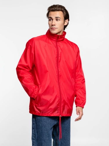Ветровка унисекс Shift, красная Ветровка унисекс Shift, красная