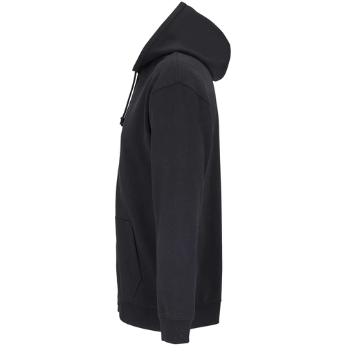 Толстовка унисекс Carter, черная Толстовка унисекс Carter, черная