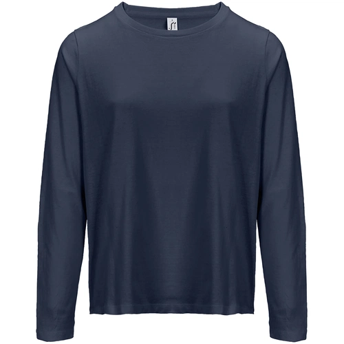 Футболка с длинным рукавом женская Monarch Women, темно-синяя (navy) Футболка с длинным рукавом женская Monarch Women, темно-синяя (navy)