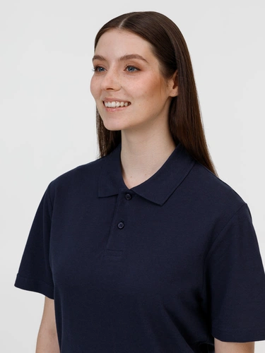 Рубашка поло унисекс Pulse, кобальт (темно-синяя) Рубашка поло унисекс Pulse, кобальт (темно-синяя)