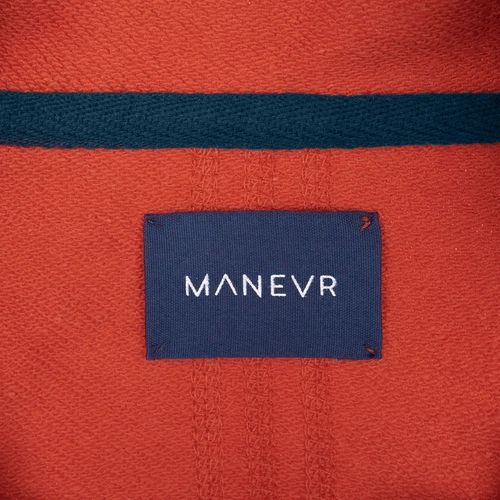 Худи унисекс Vozduh 1.0, красное Худи унисекс Vozduh 1.0, красное