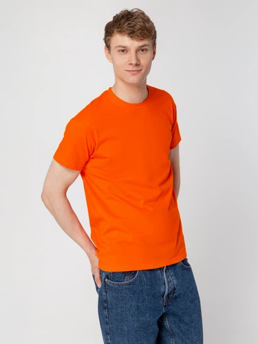 Футболка унисекс Regent 150, оранжевая Футболка унисекс Regent 150, оранжевая
