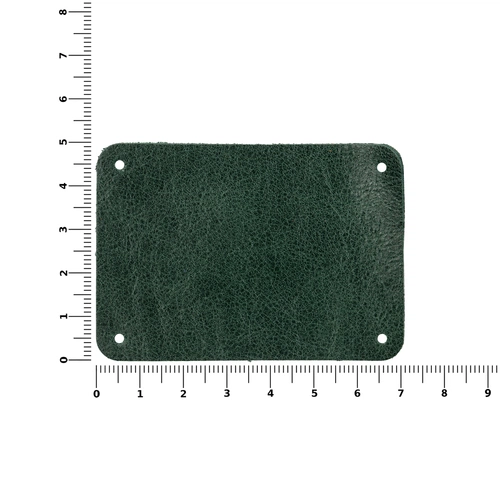 Лейбл кожаный Beta, XL, зеленый Лейбл кожаный Beta, XL, зеленый