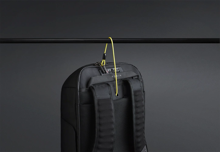 Рюкзак FlipPack, черный с зеленым Рюкзак FlipPack, черный с зеленым