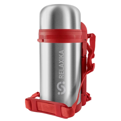Термос для еды и напитков Relaxika 1200, стальной Термос для еды и напитков Relaxika 1200, стальной