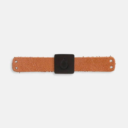 Лейбл кожаный Beta, XS, горчичный Лейбл кожаный Beta, XS, горчичный