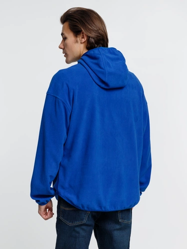 Анорак флисовый унисекс Fliska, ярко-синий Анорак флисовый унисекс Fliska, ярко-синий