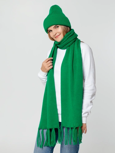 Шапка Flette, зеленая Шапка Flette, зеленая