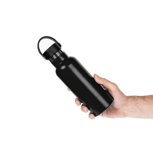 Термобутылка Bidon, черная Термобутылка Bidon, черная