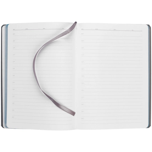 Ежедневник Rubikon на заказ, недатированный серо-бирюзовый Ежедневник Rubikon на заказ, недатированный серо-бирюзовый