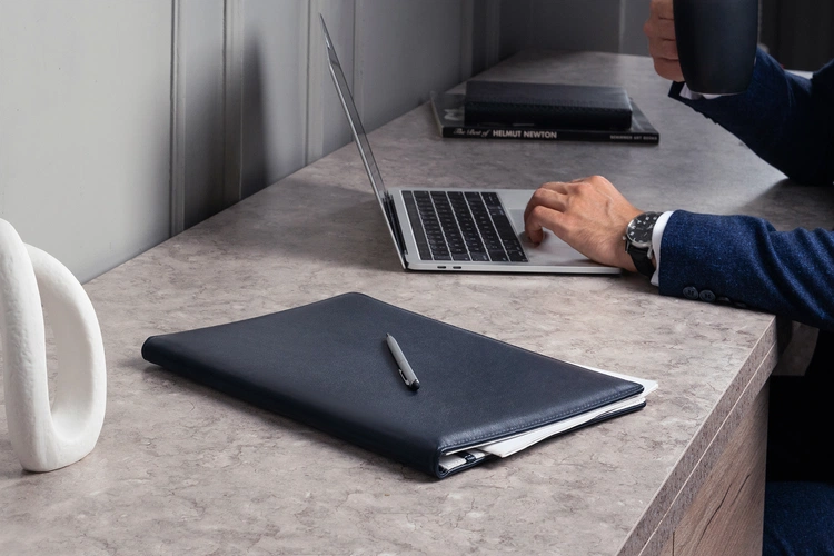 Папка адресная Signature, синяя Папка адресная Signature, синяя