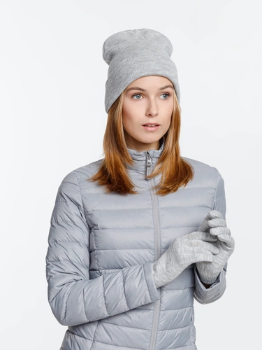 Перчатки Urban Flow, светло-серый меланж Перчатки Urban Flow, светло-серый меланж