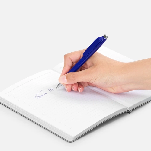 Ручка шариковая Klippa, синяя Ручка шариковая Klippa, синяя