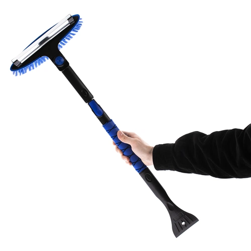 Автомобильная мультифункциональная щетка Severus Scrape, синяя Автомобильная мультифункциональная щетка Severus Scrape, синяя