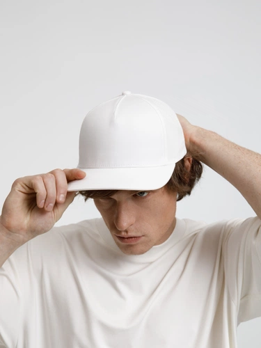 Бейсболка Seguro, белая Бейсболка Seguro, белая