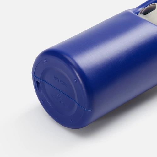 Бутылка с антистрессом Footballer, синяя Бутылка с антистрессом Footballer, синяя