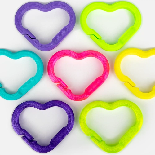 Брелок Impreso, 3D-печать на заказ, сердце Брелок Impreso, 3D-печать на заказ, сердце